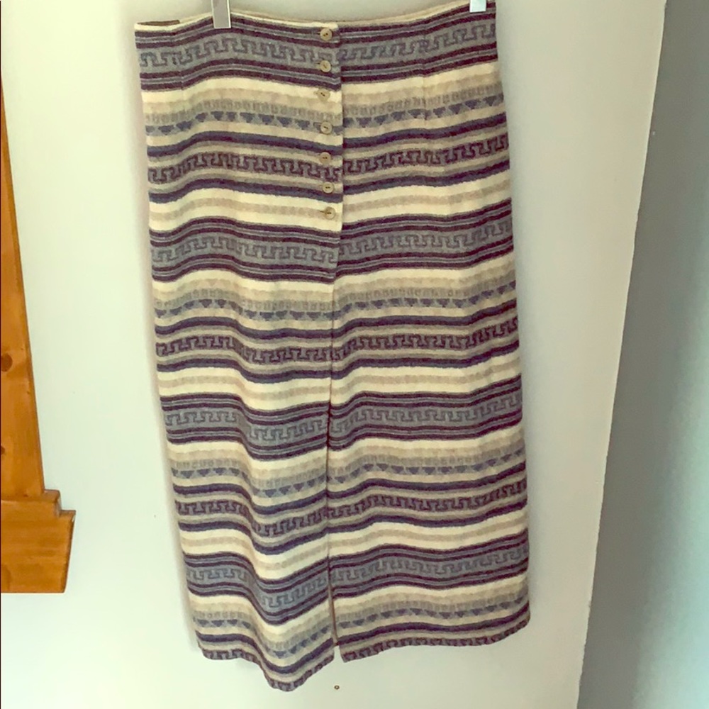 Vintage wool skirt with lining size 11